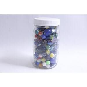 Collection of Marble Balls, Colorful, Children's Games, Mosaics, Jewelry